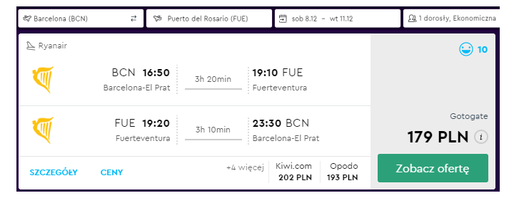 fuerteventura loty