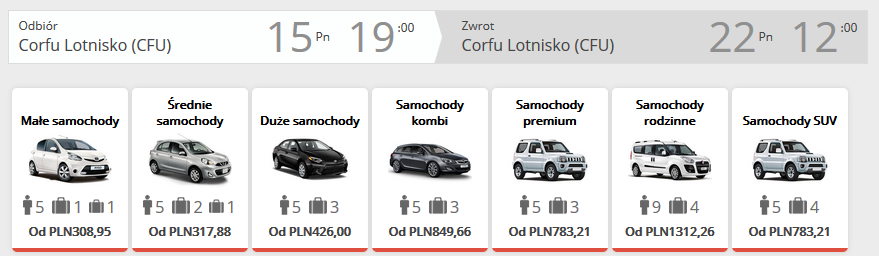 Korfu auto