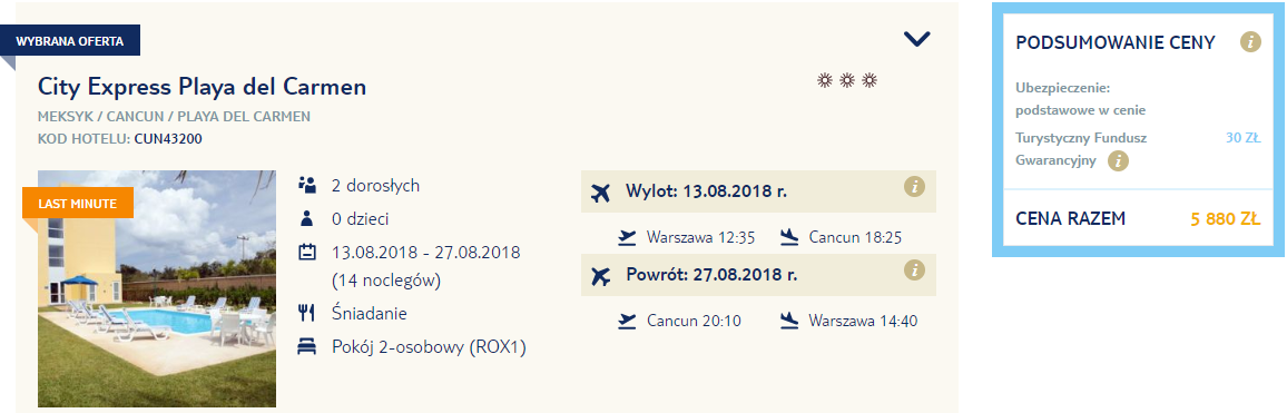 rezerwacja wczasów