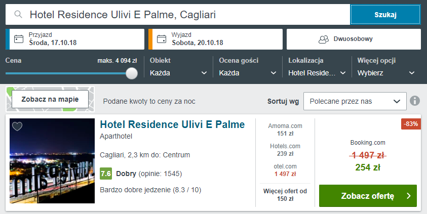 Cagliari hotel