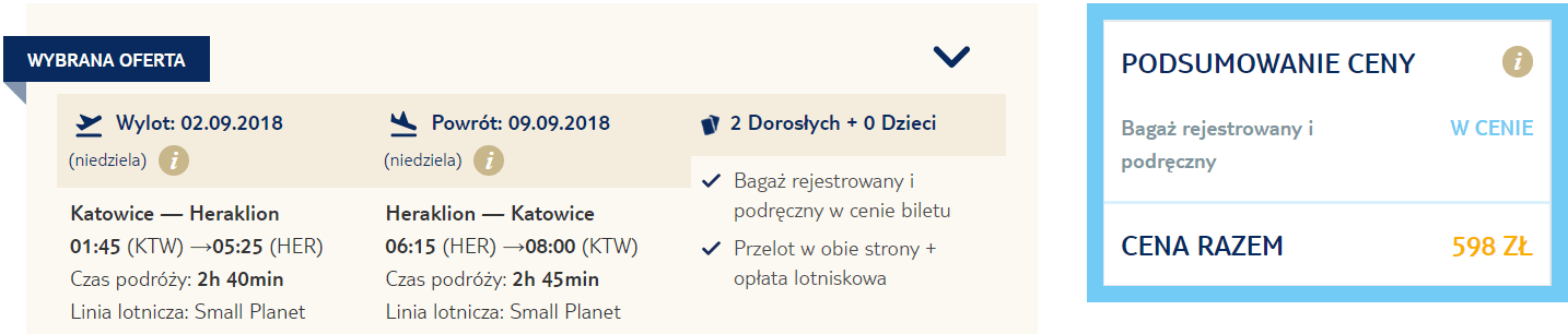 rezerwacja lotów na kretę