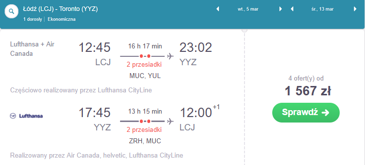 rezerwacja lotów