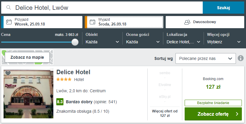 Lwów hotel