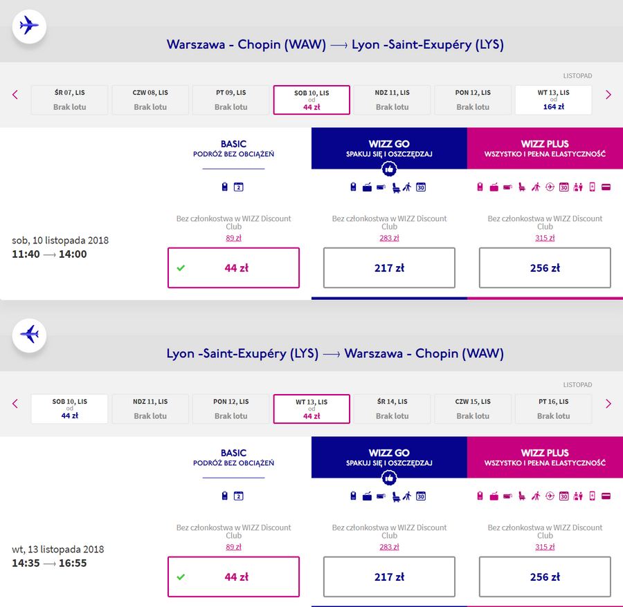 tanie loty do francji