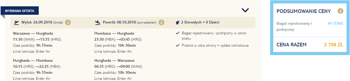 rezerwacja lotów