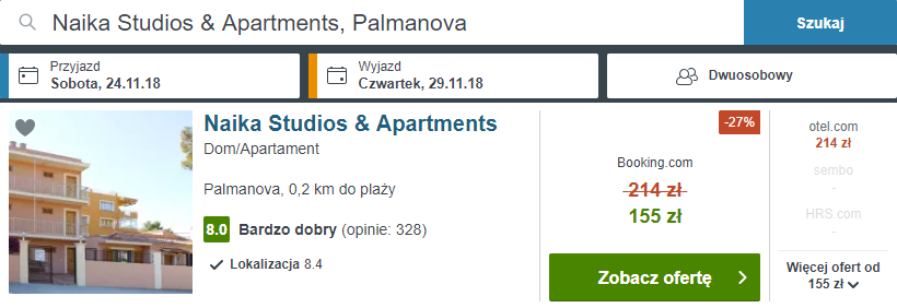 rezerwacja noclegów