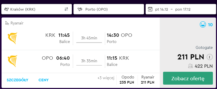 loty do porto