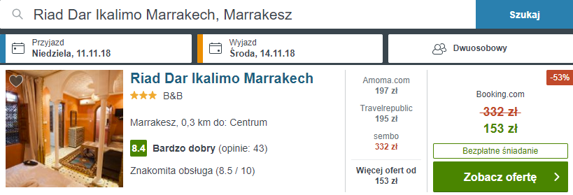 rezerwacja noclegów