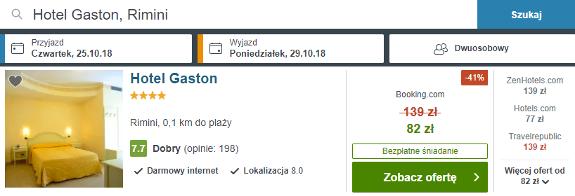rezerwacja noclegów