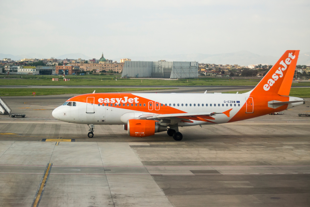 samolot easyJet