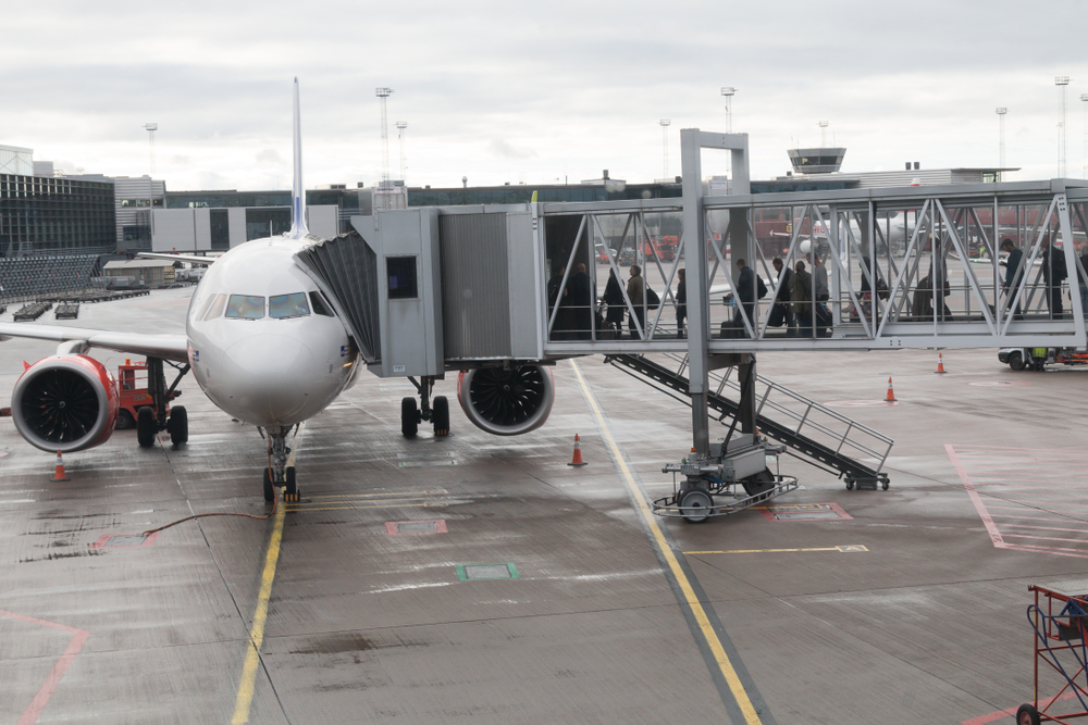 boarding do samolotu