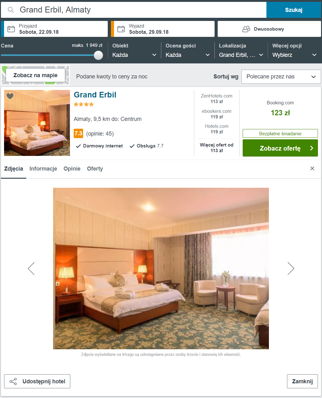 noclegi w kazachstanie