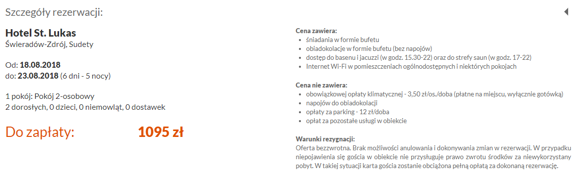 travelist rezerwacja