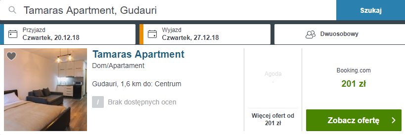 rezerwacja noclegów