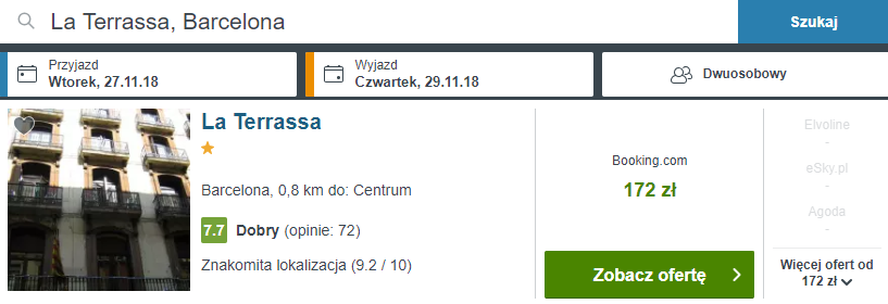 rezerwacja noclegów