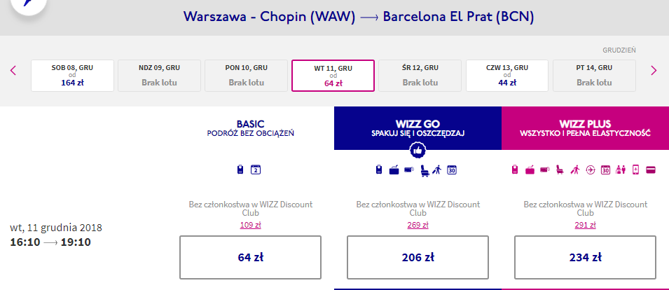 Rezerwacja przelotów do Barcelony