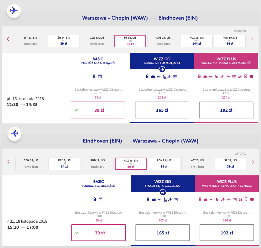zarezerwuj loty do holandii