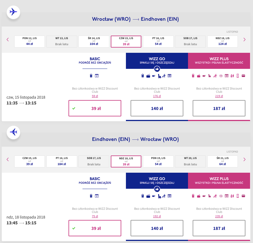 zarezerwuj loty do holandii