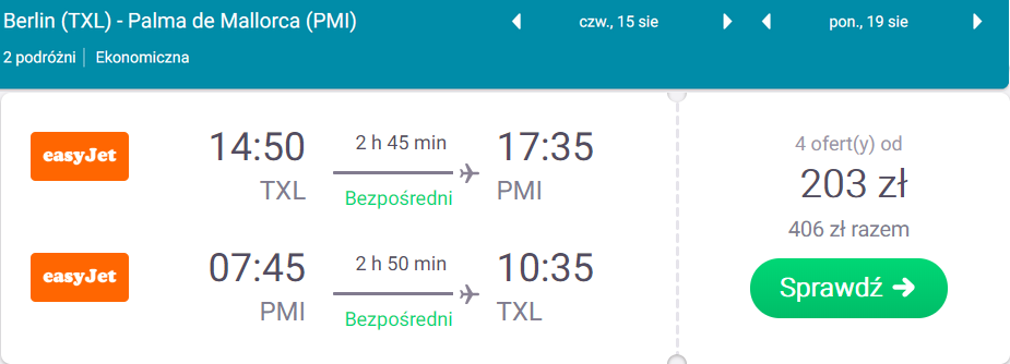 rezerwacja lotów