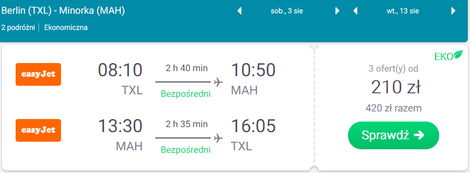 rezerwacja lotów