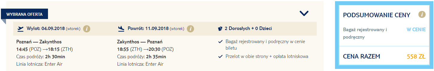 rezerwacja lotów na Zakynthos