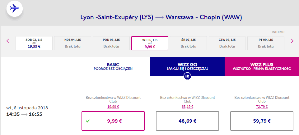 rezerwacja lotów do warszawy