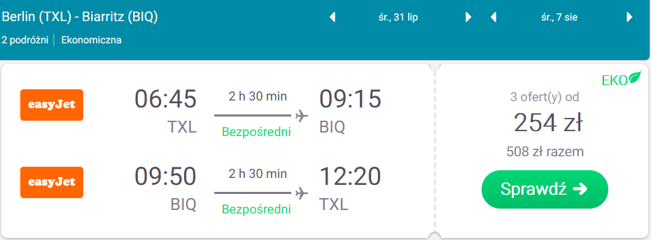 rezerwacja lotów
