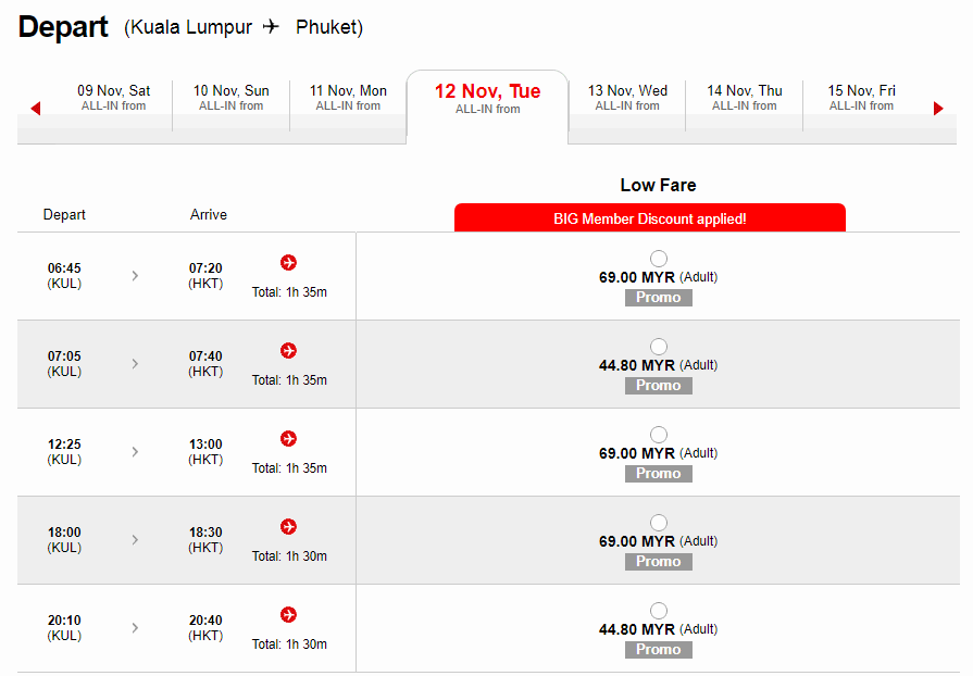 air asia promo