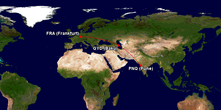 Lot Frankfurt - Pune