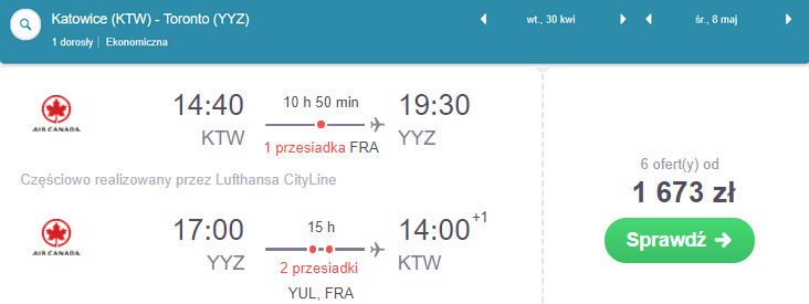 rezerwacja lotów