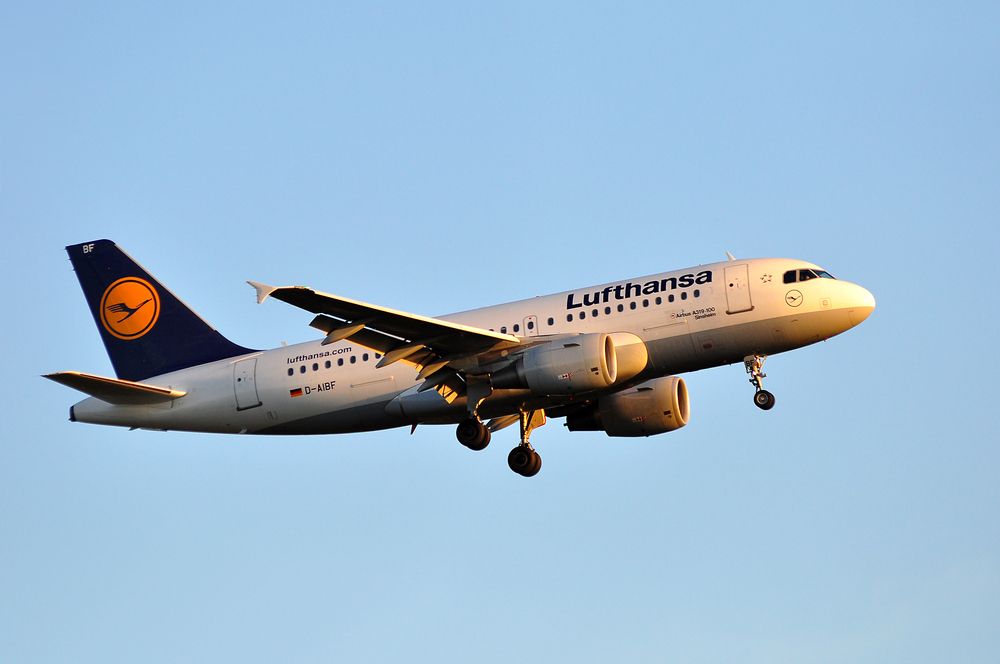 Samolot Lufthansa