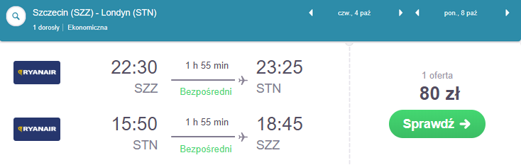 rezerwacja lotów