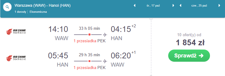 rezerwacja lotów