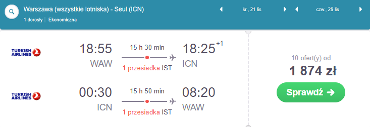 rezerwacja lotów