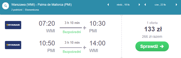 rezerwacja lotów