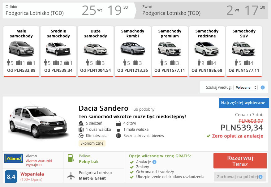 auto podgorica