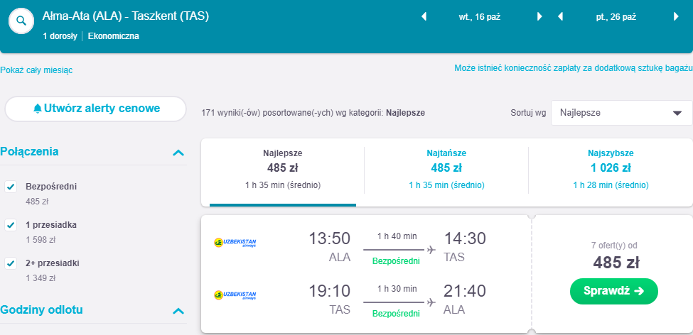 Rezerwacja przelotów