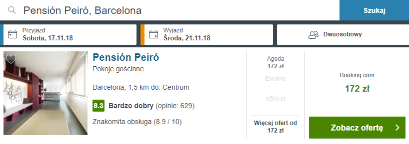rezerwacja noclegów
