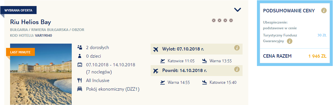 rezerwacja wczasów