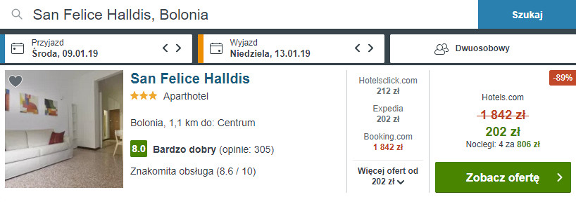 rezerwacja noclegów