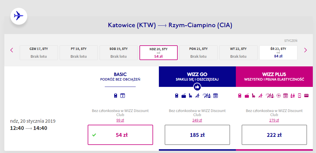Rzym loty
