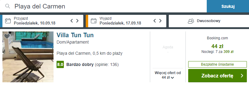 rezerwacja noclegów