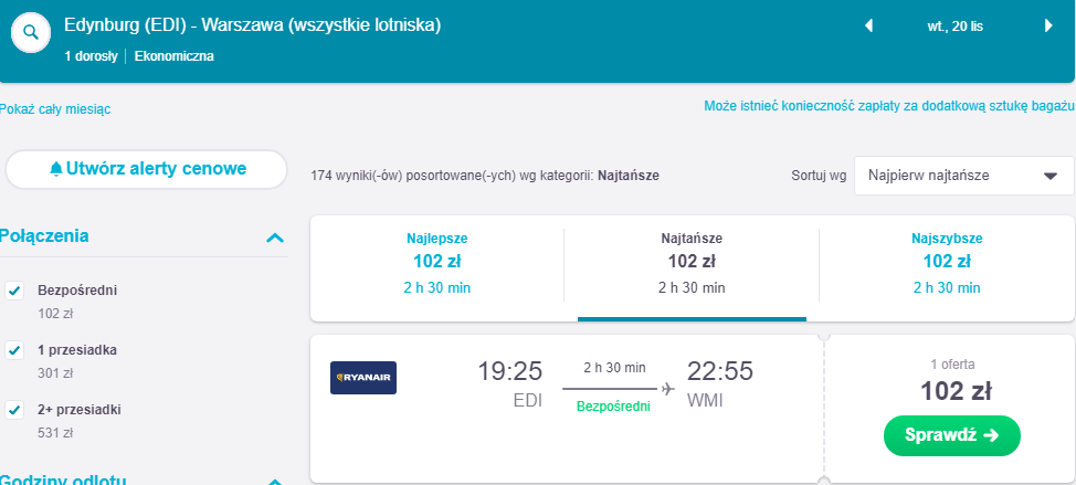 Rezerwacja przelotów