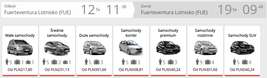 rezerwacja auta