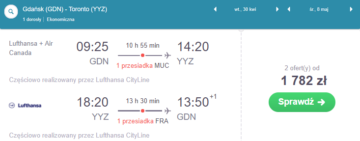 rezerwacja lotów