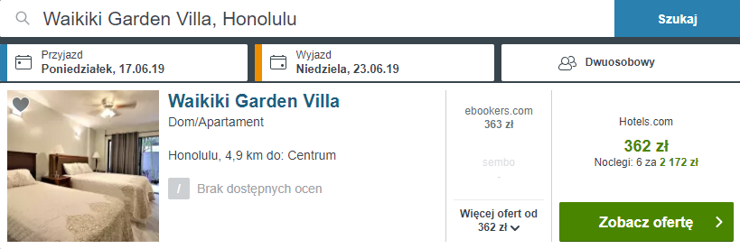 rezerwacja noclegów