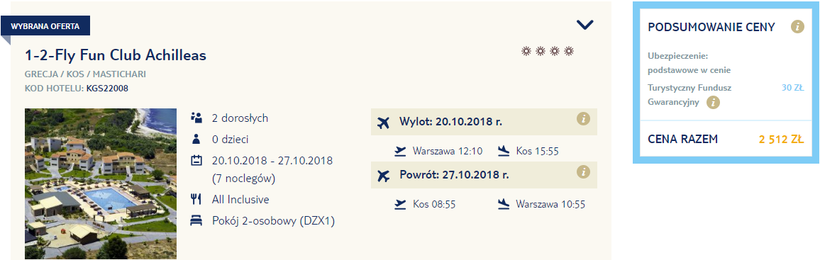 rezerwacja wczasów