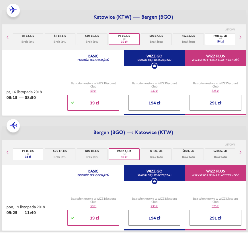 zarezerwuj loty do bergen
