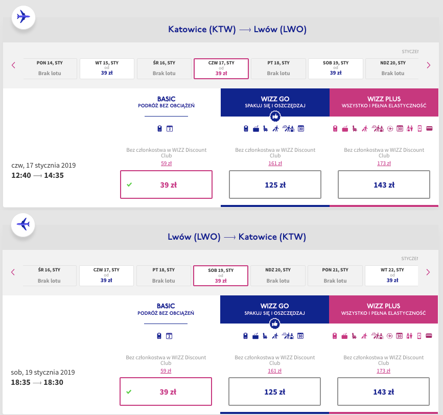 zarezerwuj loty do lwowa