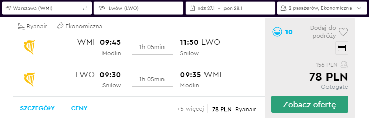 Lwów loty
